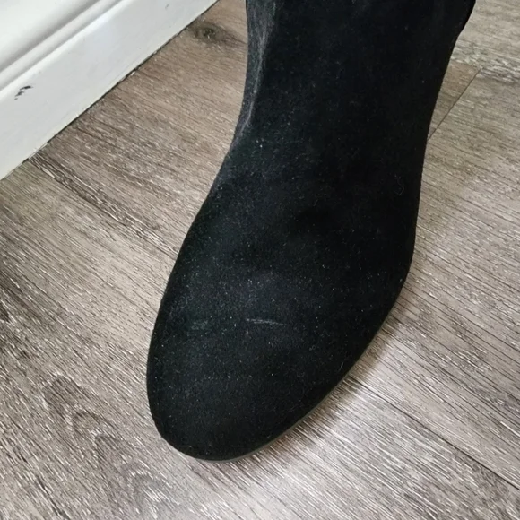 IMPO Suade OZZIE - Black Wide Calf-High Zip-up Women's Boots - Size: 8 - Picture 3 of 8